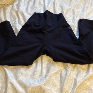ABS2B black scrunch bootie leggings size Medium